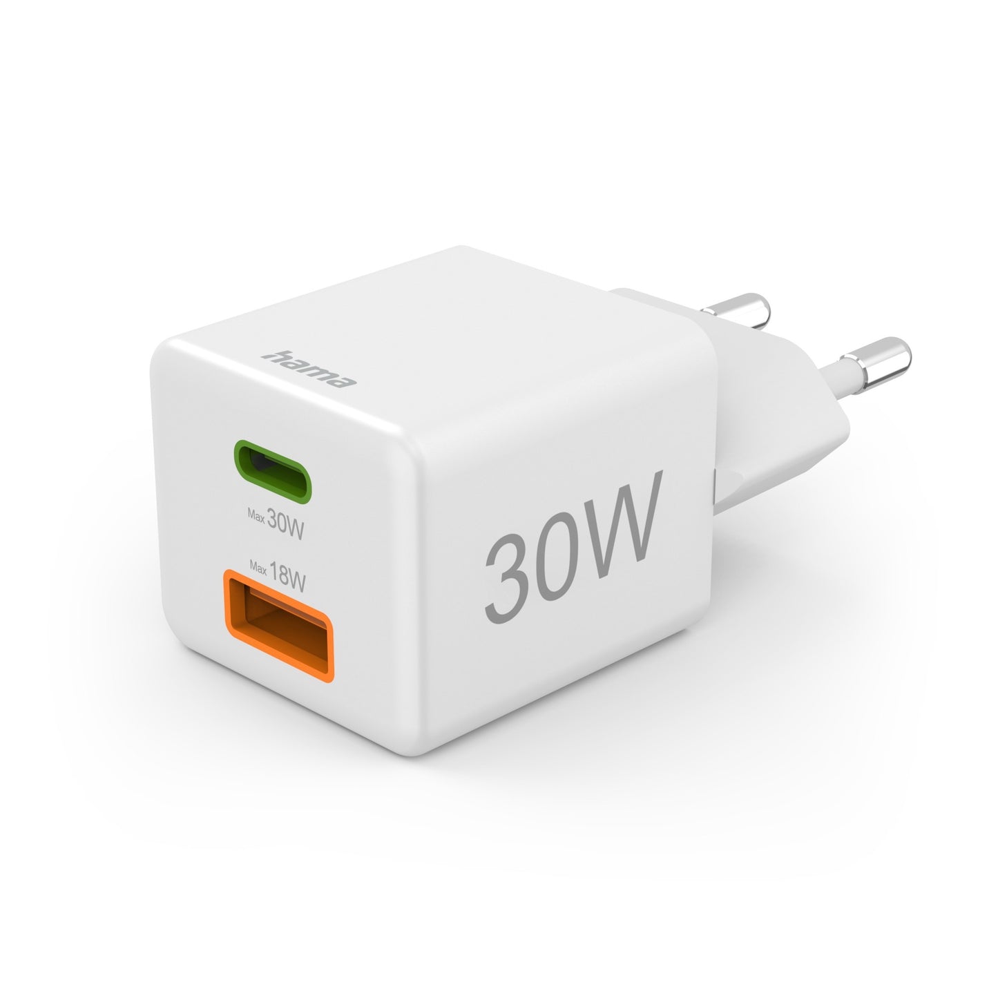 Hama - 00201992 oplader voor mobiele apparatuur Smartphone Wit AC Snel opladen Binnen, Buiten