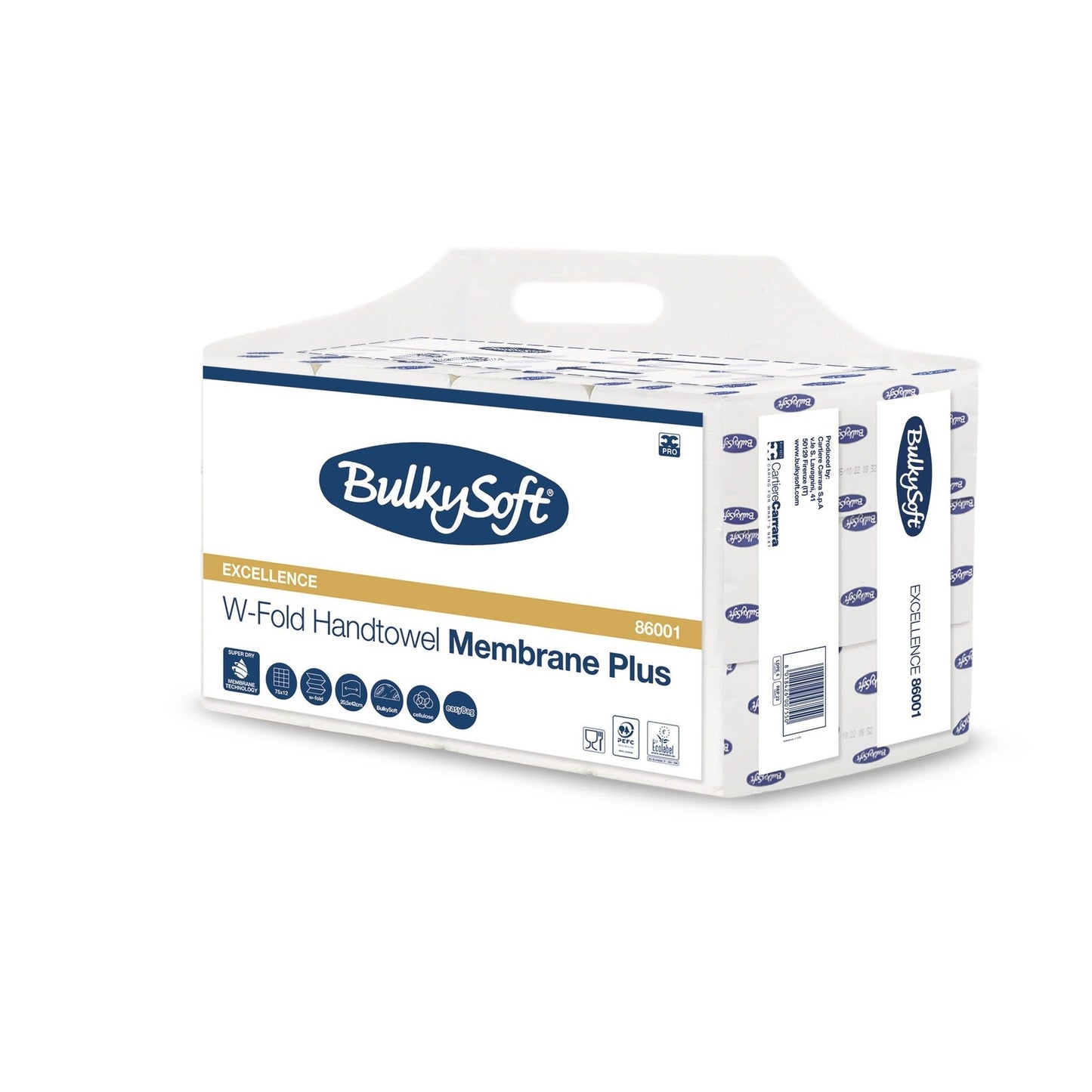 BulkySoft - Handdoek excellence 12x75 vel 86001