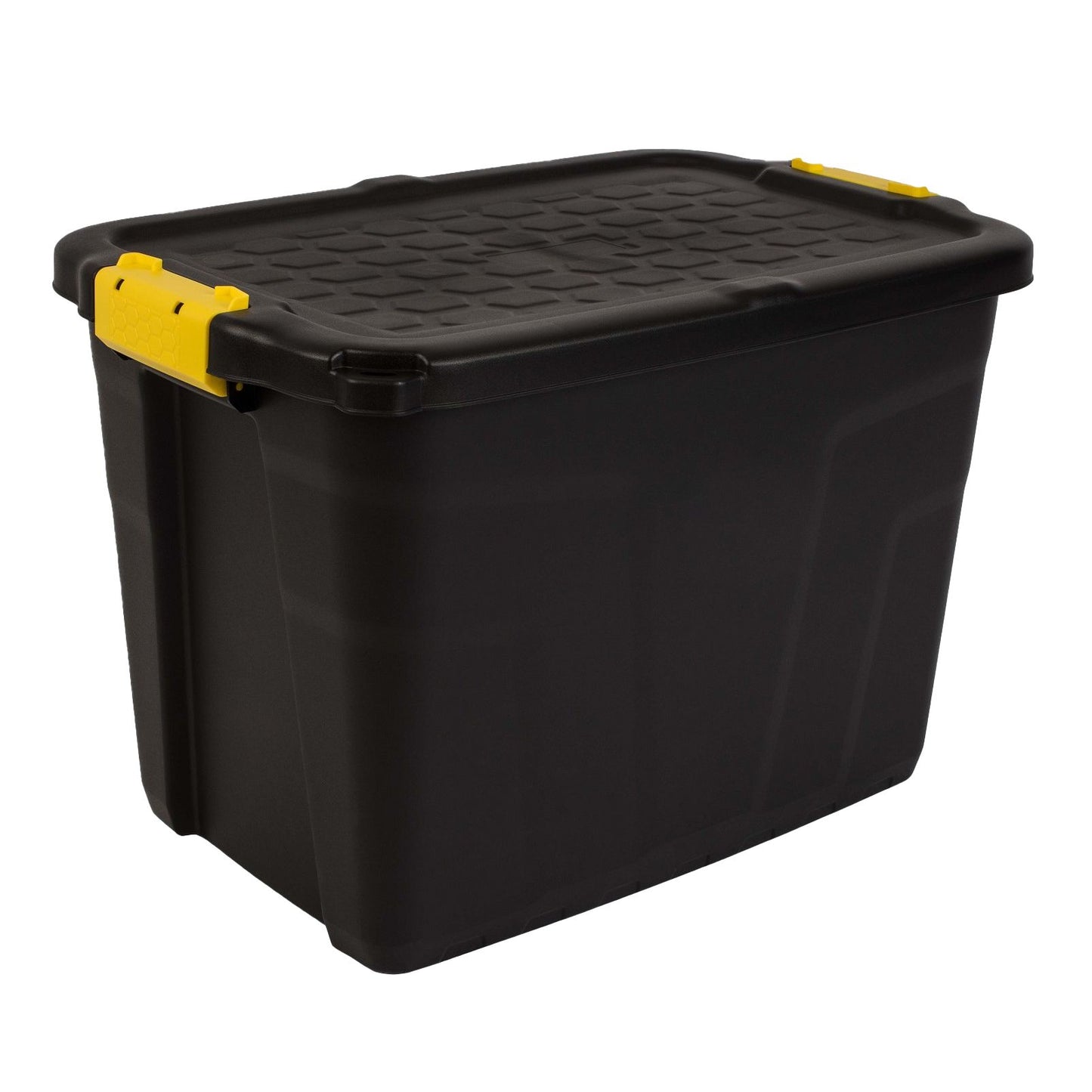 Fellowes - Opbergbox bankers box 60l met hndgr robuust zwart | 4 stuks