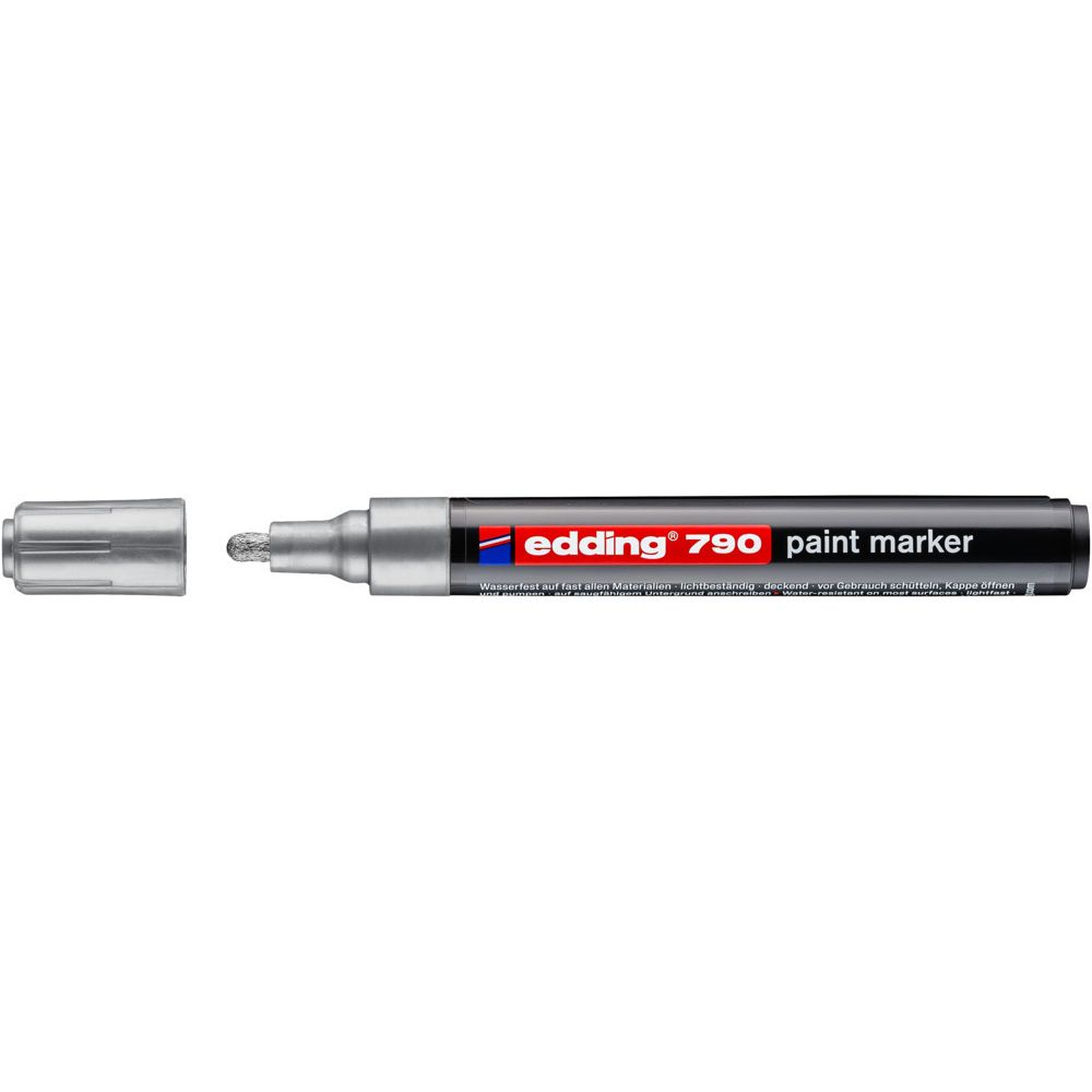 Edding - Paintmarker 790 alcoholbasis 2-3mm zilver
