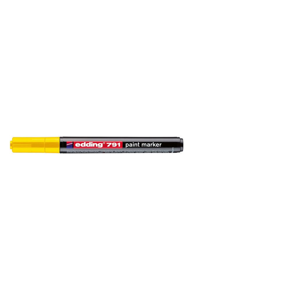 Edding - Paintmarker 791 alcoholbasis 1-2mm geel | 10 stuks