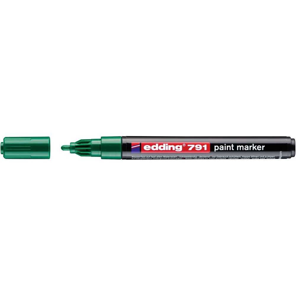 Edding - Paintmarker 791 alcoholbasis 1-2mm groen