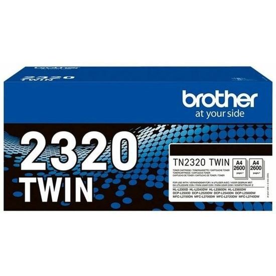 Brother - Toner tn-2320twin zwart