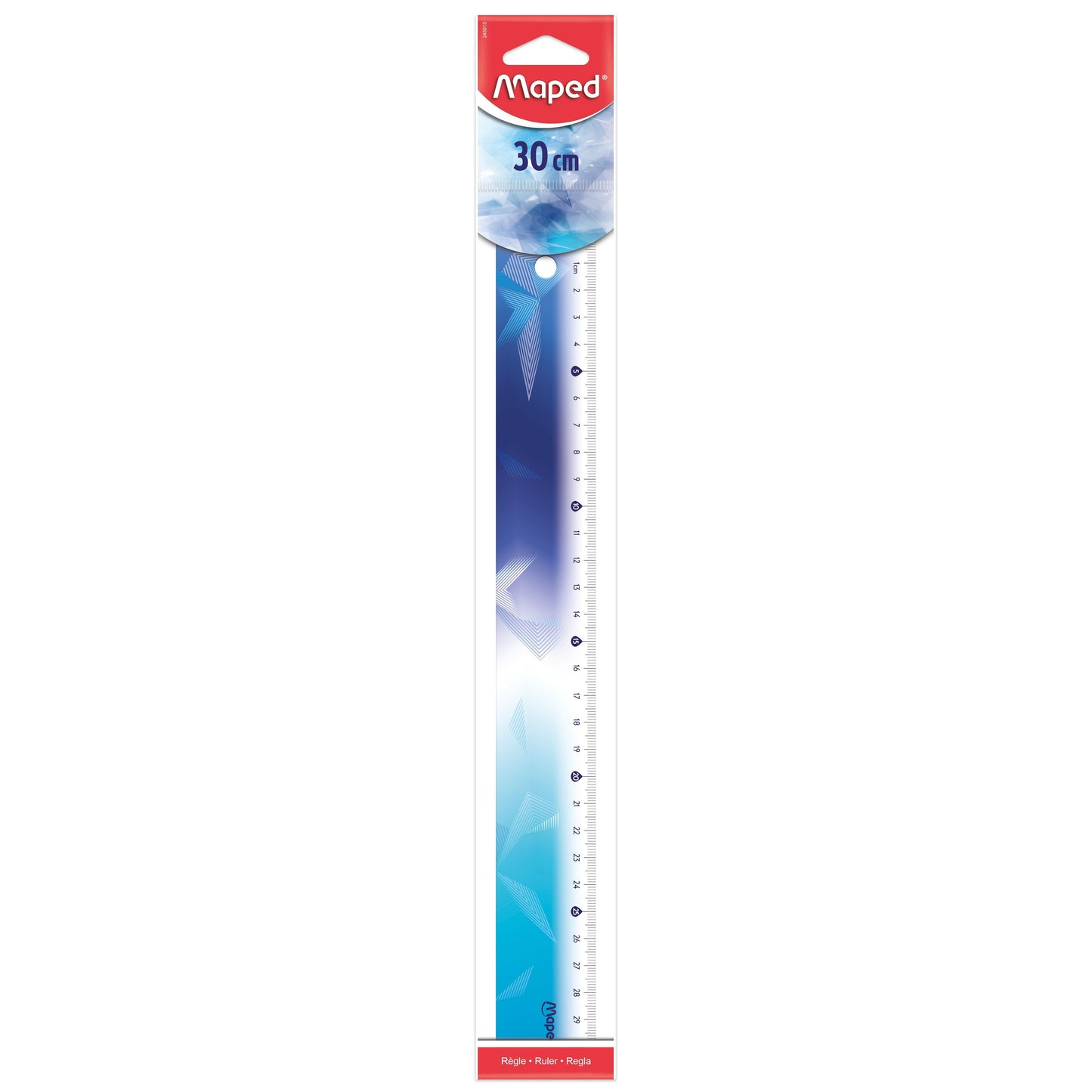 Maped - Liniaal arctic vibes 30cm blauw