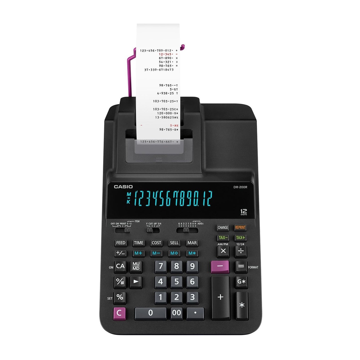 Casio - Rekenmachine dr-200r