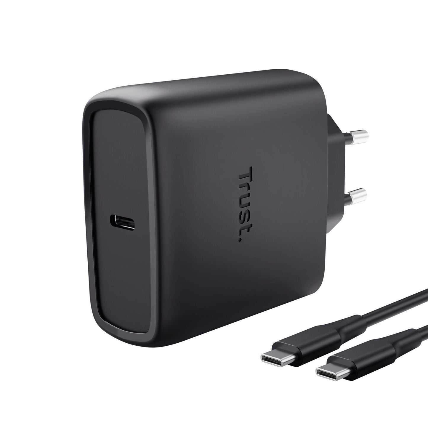 Trust - Oplader maxo 65w usb-c gan zwart