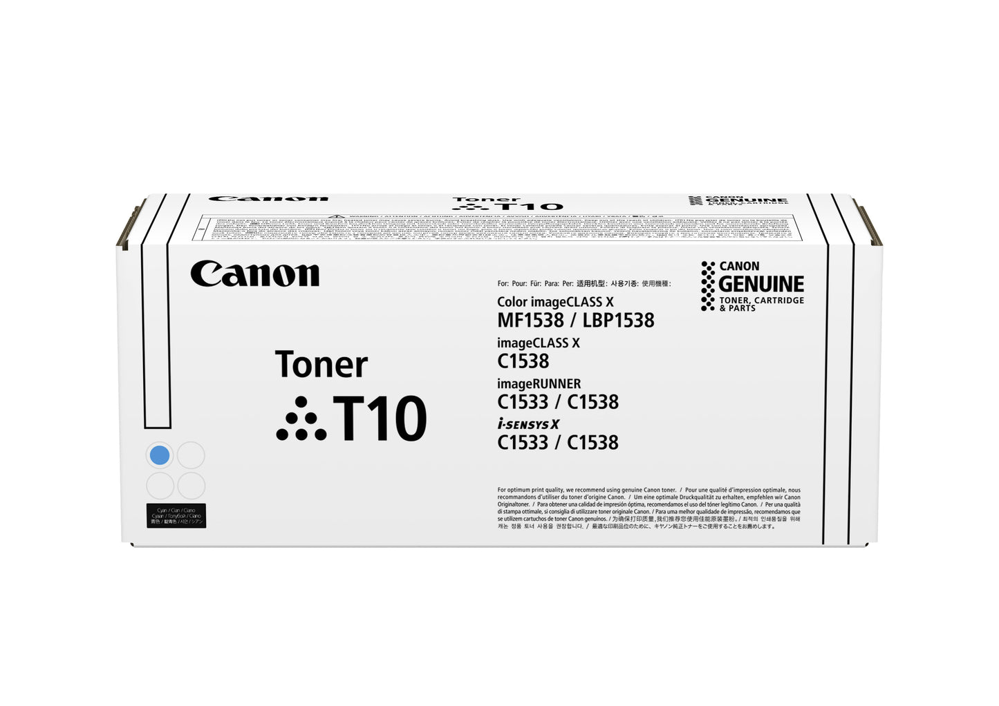 Canon - Tonercartridge t10 blauw