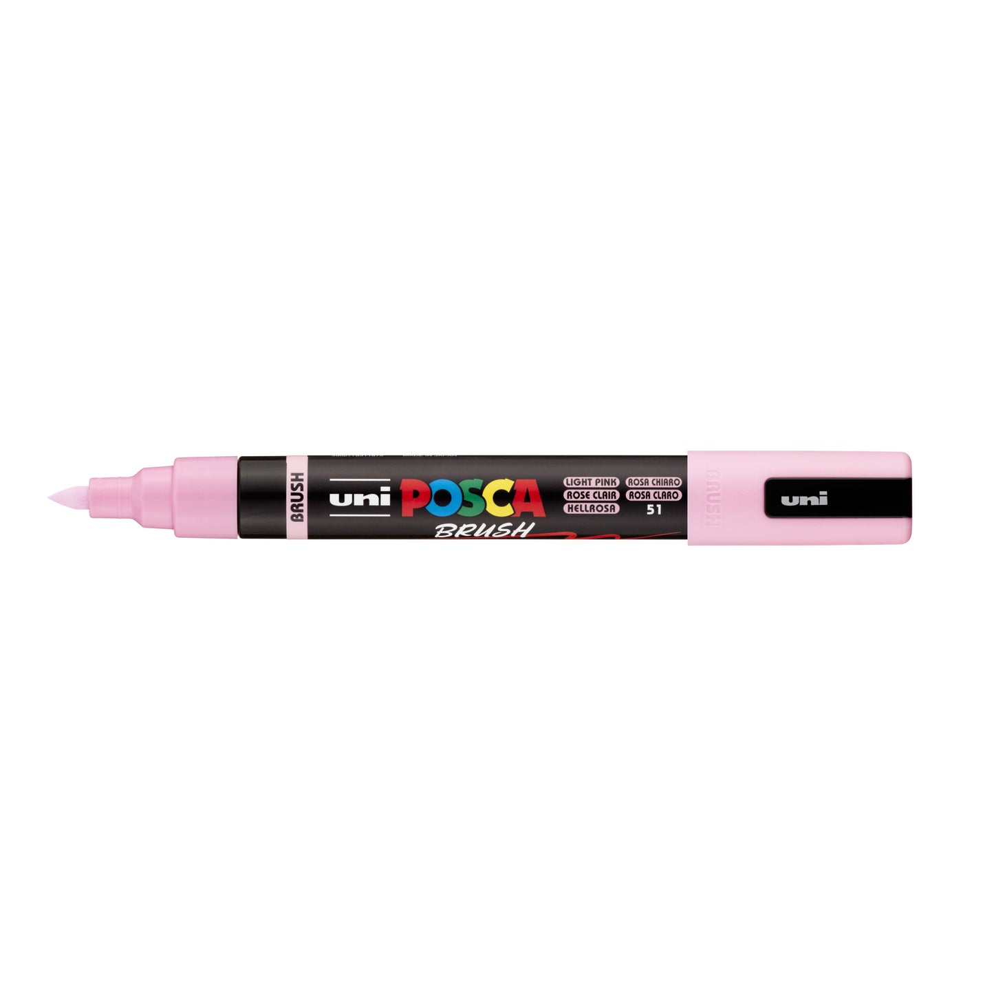 Posca - Paintmarker uni pc-5br brushpunt m lichtroze