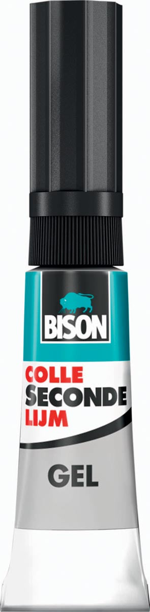 Bison - secondelijm, tube van 3 g, op blister