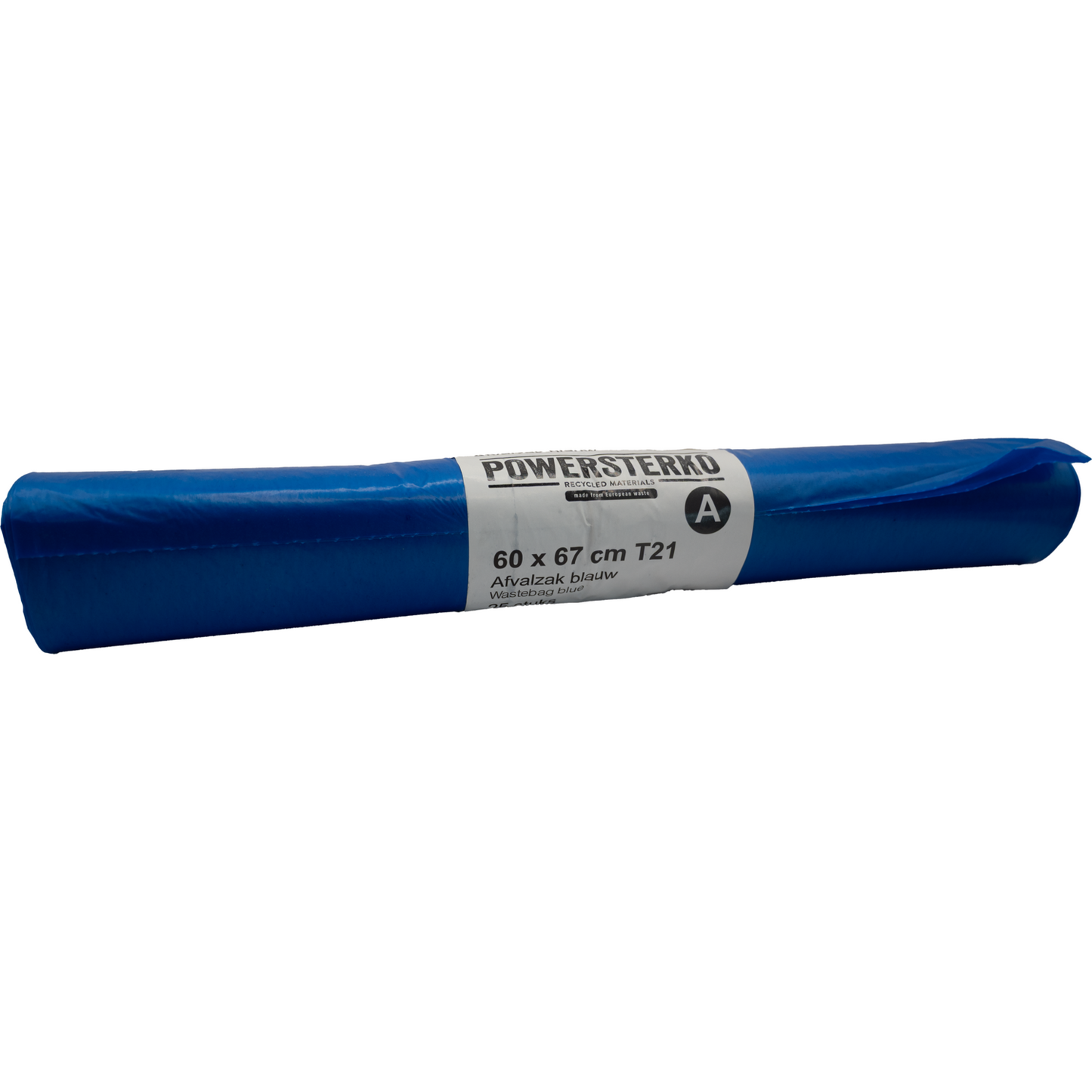 Klika - Afvalzak | Gerecycled LDPE | 60x67cm | T21 | blauw | 500 stuks