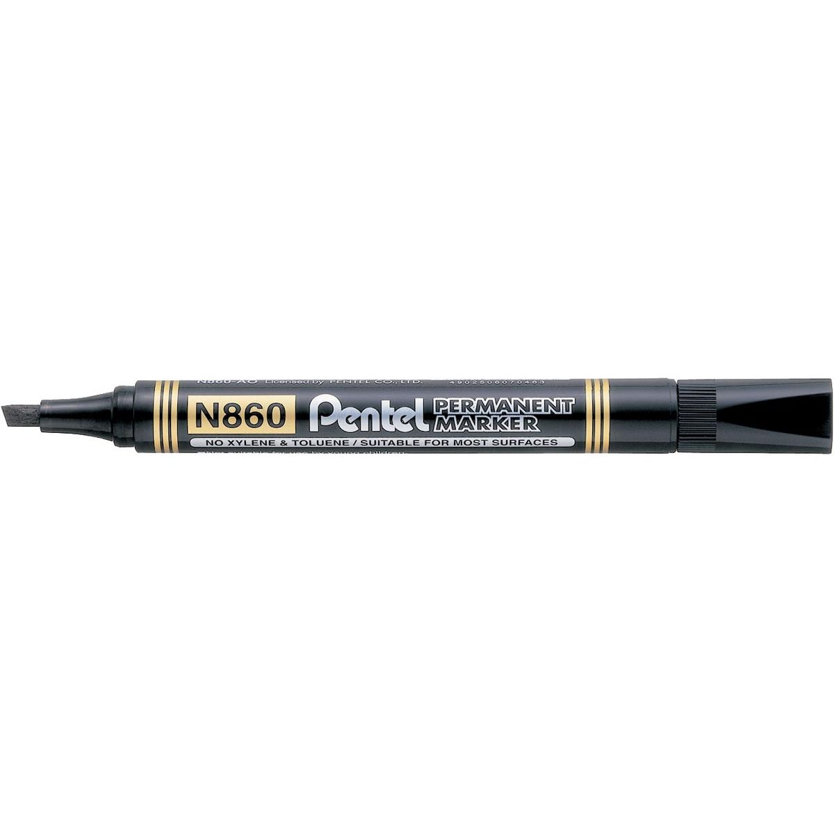 Pentel - permanente marker N860-A, zwart