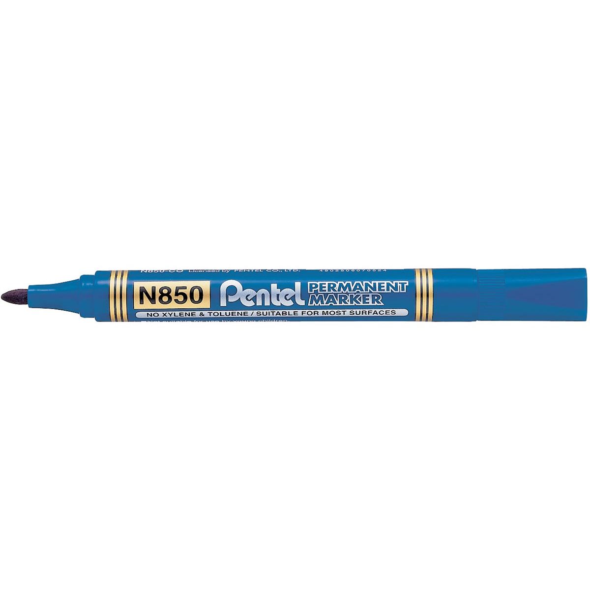 Pentel - permanente marker N850-C, blauw
