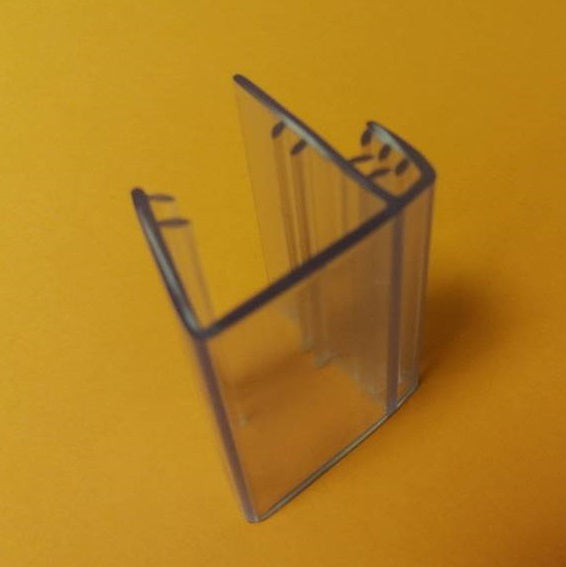 Klika - SuperGrip shelf Signholder 38mm wide