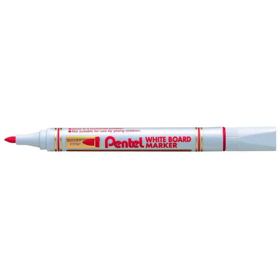 Pentel - whiteboardmarker MW85, rood