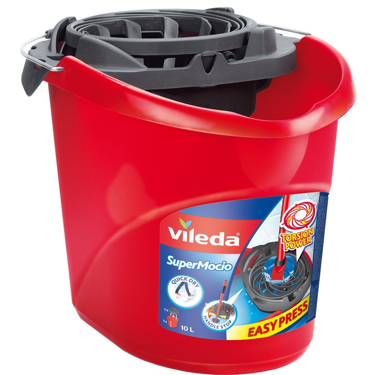 Vileda - emmer Super Mocio, met pers