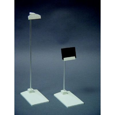 Klika - card holder height 40 cm gray