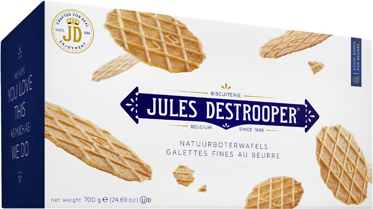 Jules Destrooper - boterwafels, doos van 700 g