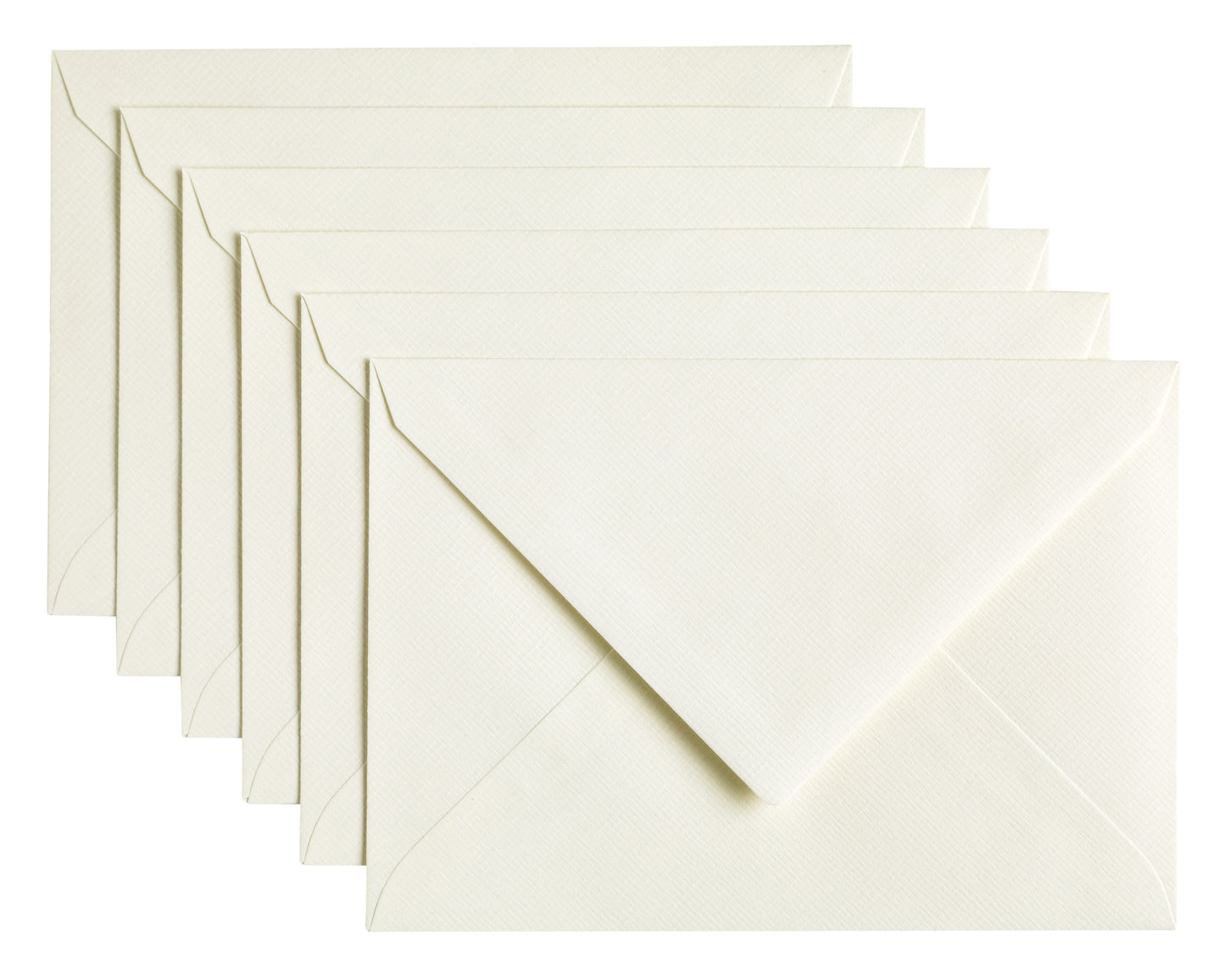 Papicolor - Envelop C6 114x162mm anjerwit pak à 6 stuks