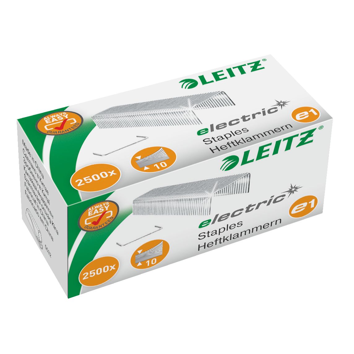 Leitz - Staples E1 galvanized 2500 pieces
