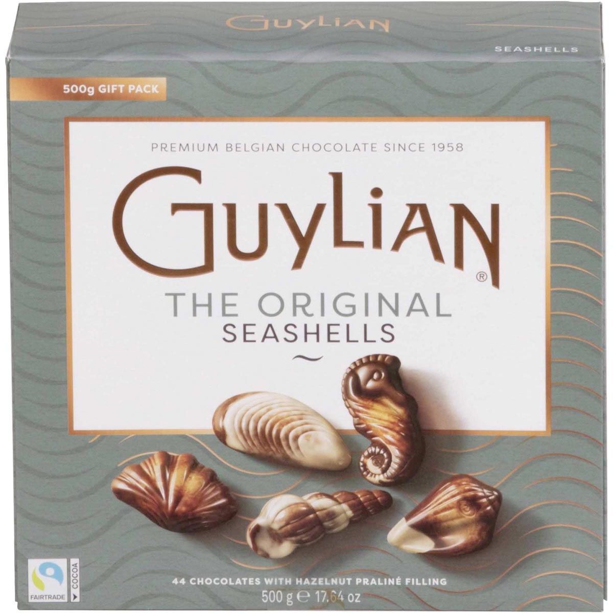 Guylian - chocolate con mariscos, caja de 500 gramos
