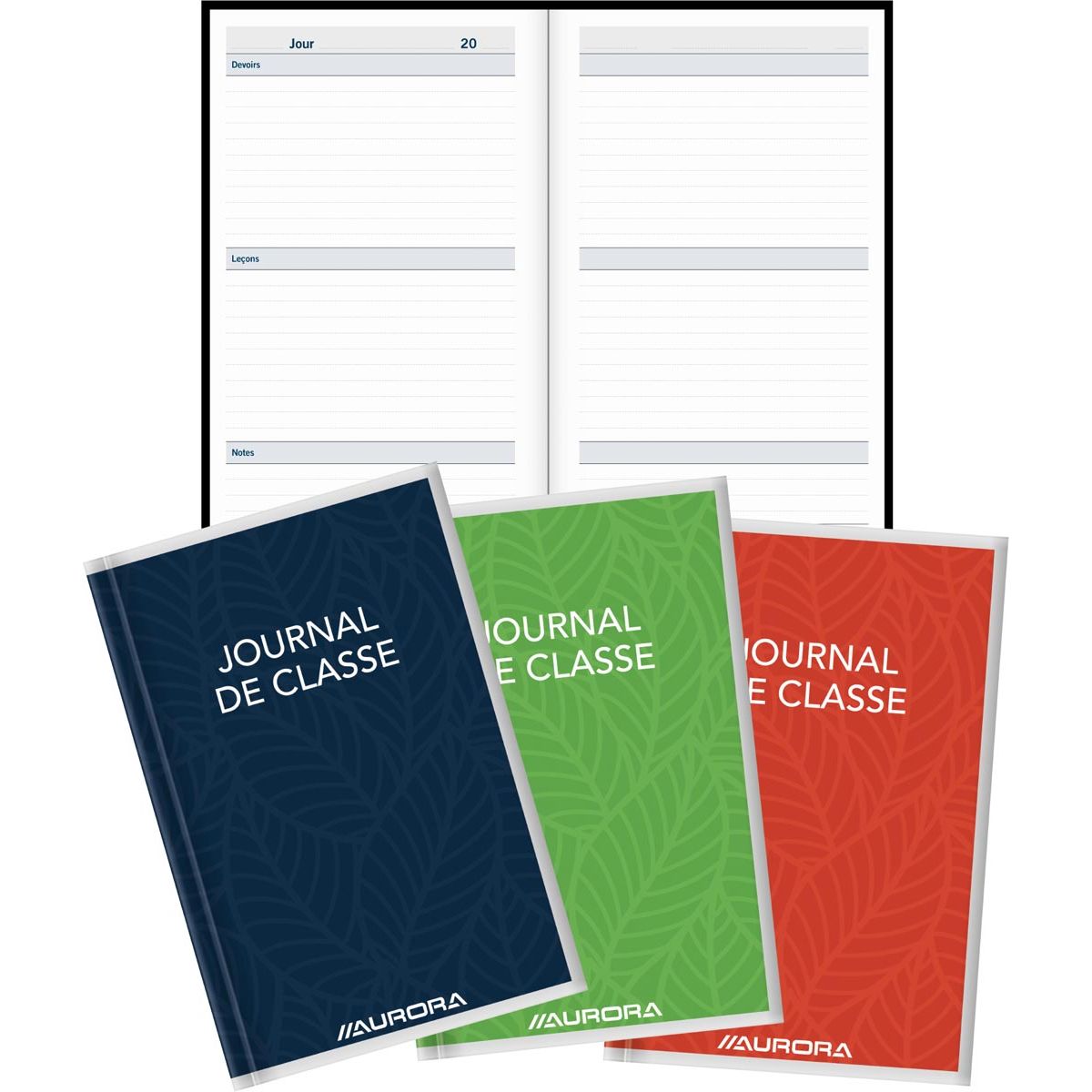 Aurora - Education schoolagenda ft 10,5 x 16,5 cm, 224 bladzijden, eeuwigdurend