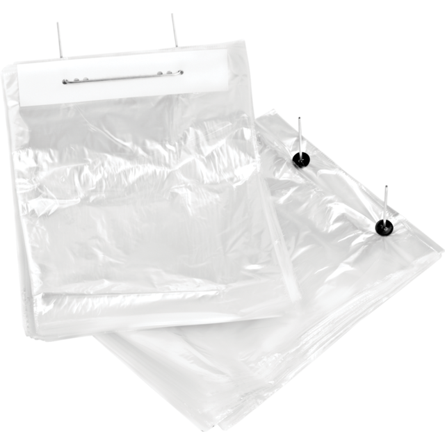 Klika - Borsa | Borsa con ferretto | LDPE | 26x30 cm | 22mio | Mezza pagnotta | trasparente | 1000 pezzi