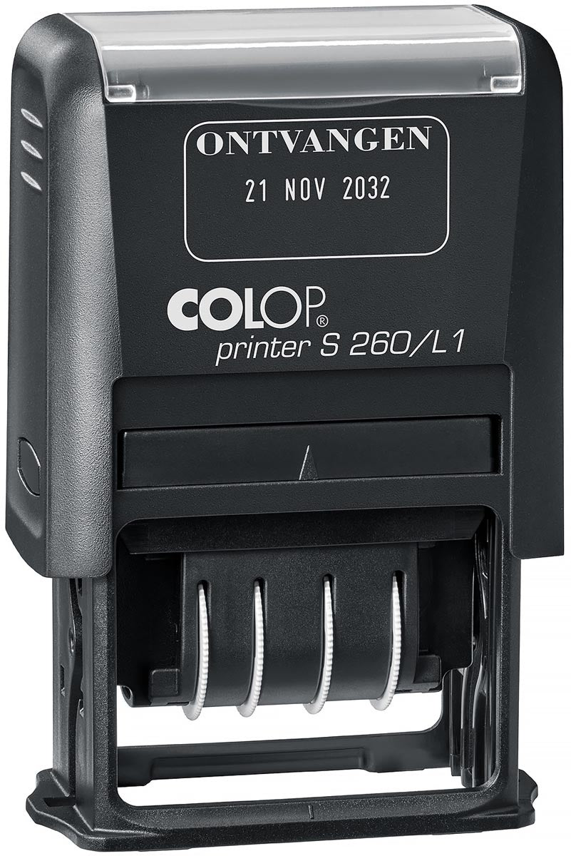 Colop - sello de texto con fecha Texto de impresora: RECIBIDO