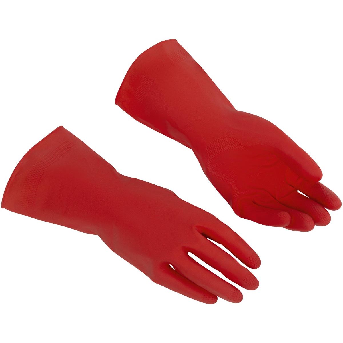 Vileda - gloves Multi Purpose, latex, medium, red