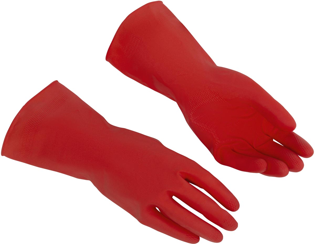 Vileda - gants Multi Purpose, latex, moyen, rouge