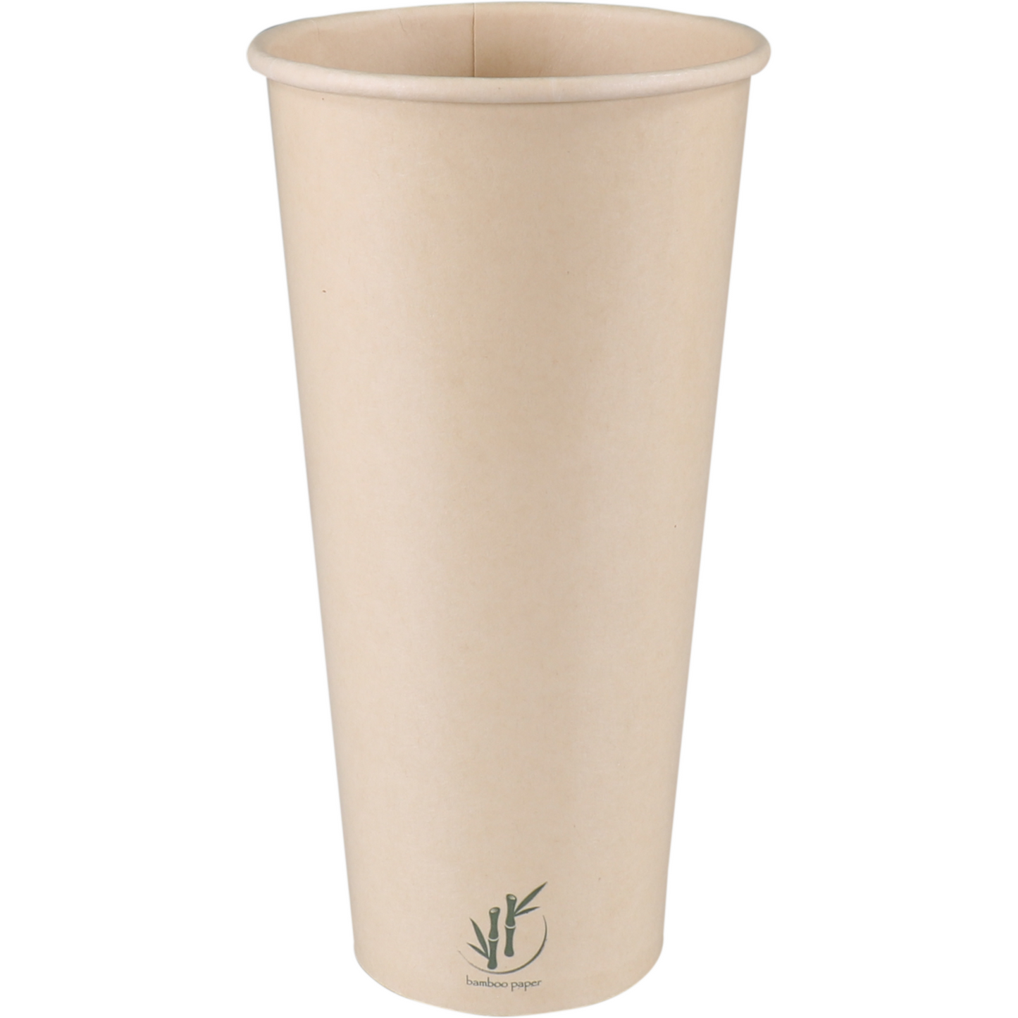Depa - | Milkshakebeker | Bamboepapier + PE | 500ml | 22oz | Ø90mm | lichtbruin | 1000 stuks