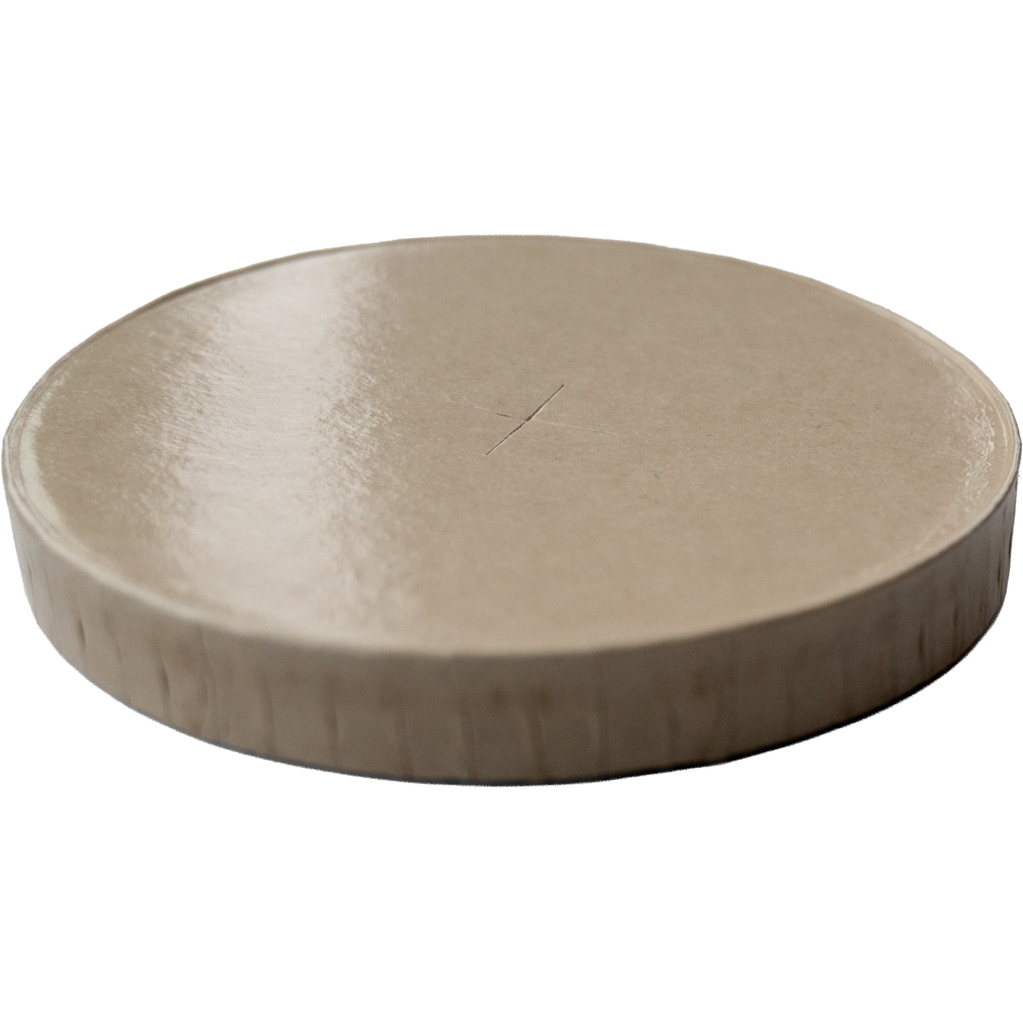 Klika - Deksel | milkshakebeker | Karton + PE | rond | x-slot | Ø90mm | naturel | 1000 stuks
