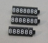 Klika - Compact Mini zwart/wit 8 20st