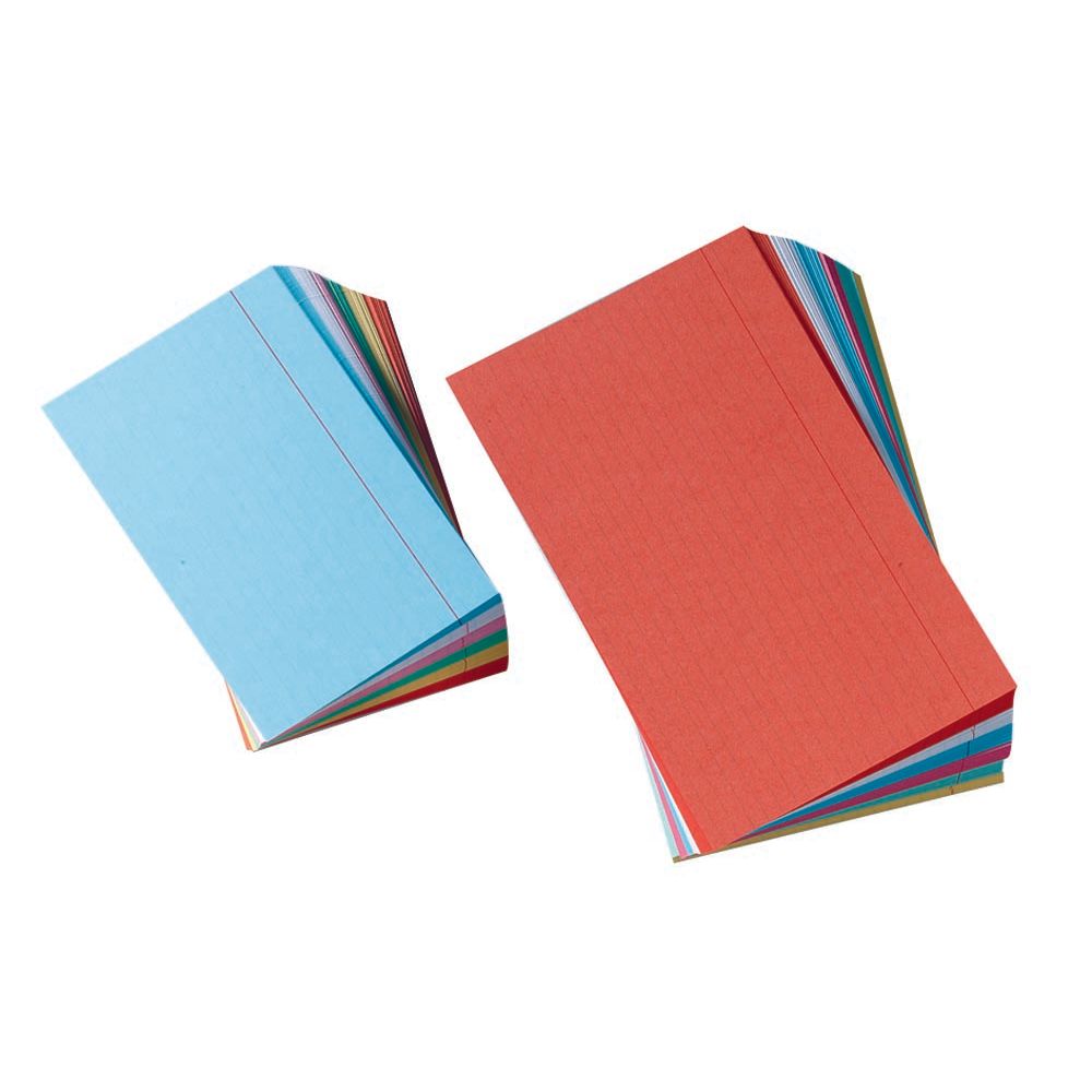 Gallery - colored index cards ft 12.5 x 20, ruled