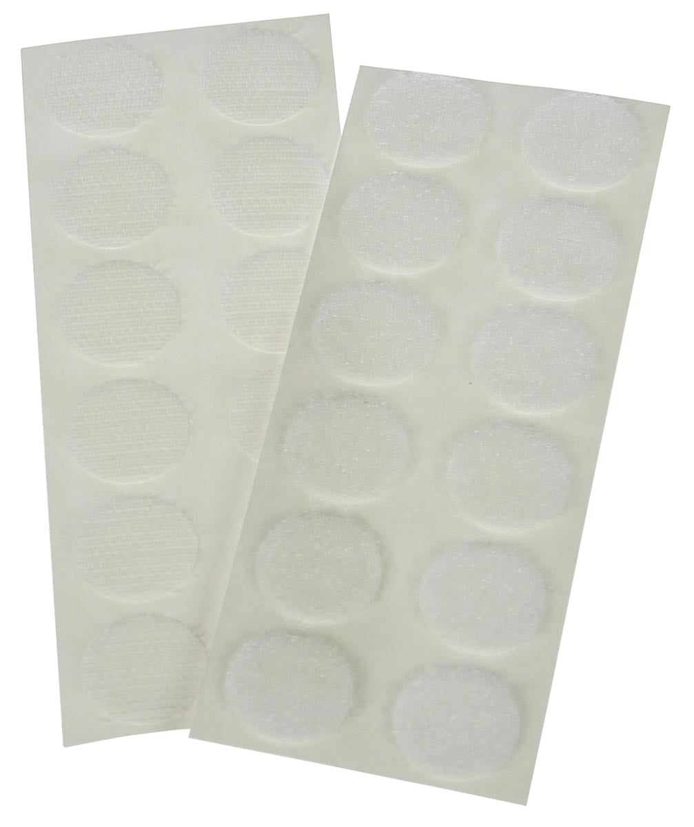 Bouhon - Borsa rotonda in velcro con 24 pezzi