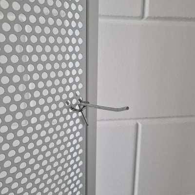 Klika - Bretthaken einzeln 80 mm 3,4 mm breit 15 mm