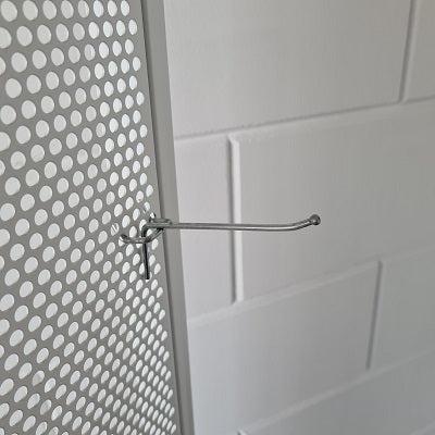 Klika - Board hook single 120 mm 3.4 mm wide 25 mm