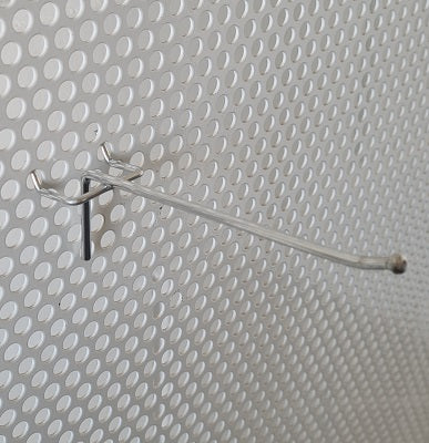 Klika - Bretthaken einzeln 120 mm 3,4 mm breit 30 mm