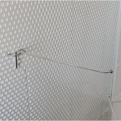 Klika - Gancio per tavola singolo 200 mm 3,4 mm larghezza 30 mm