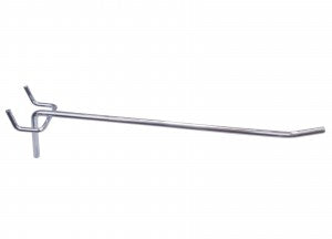 Klika - Gancho para tabla simple 300 mm 4,8 mm ancho 30 mm