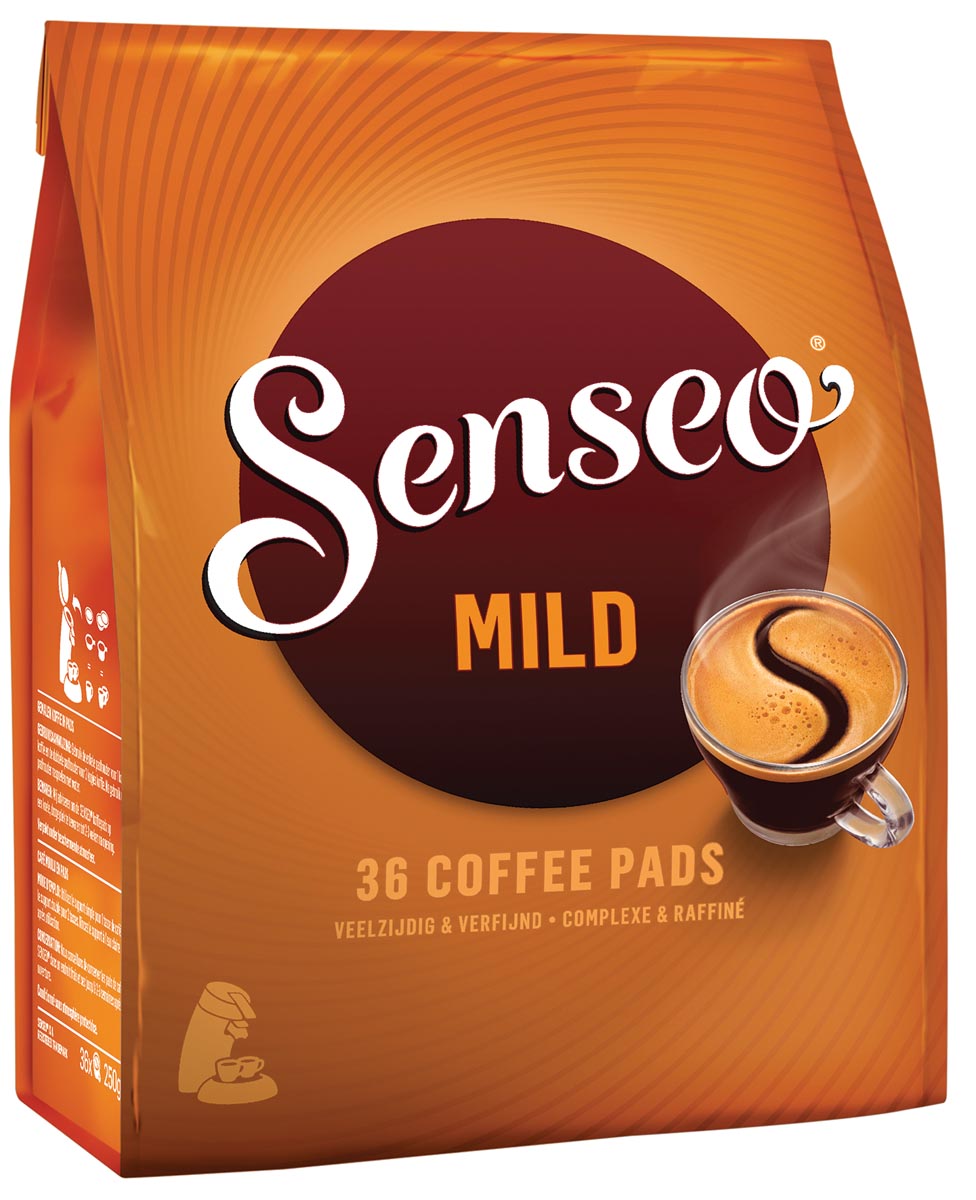 Douwe Egberts - O Mild, sacchetto da 36 cialde di caffè