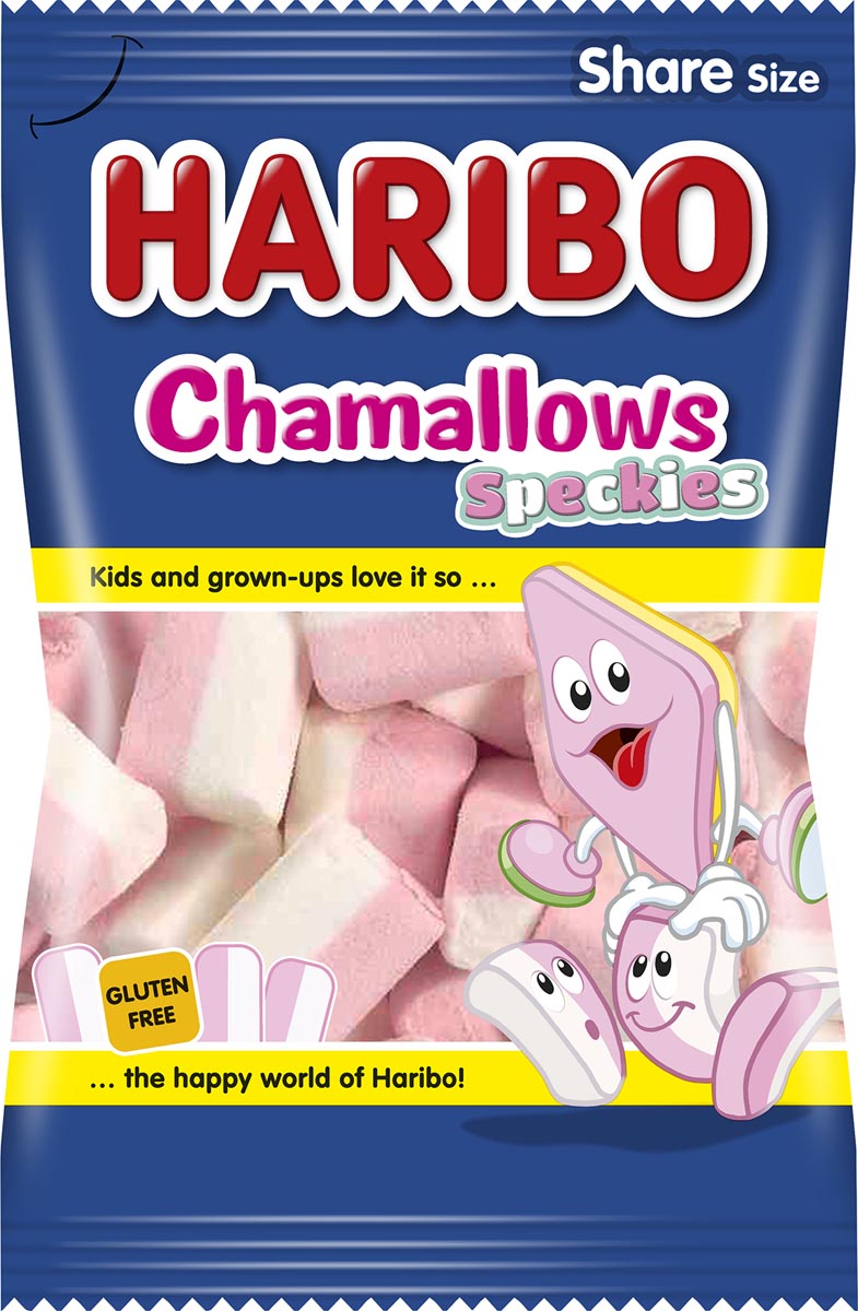 Haribo - Chamallows Speckies, Beutel mit 175 g