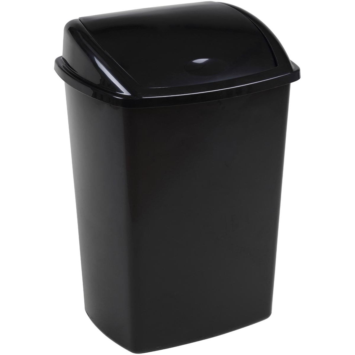 Vepa Bins - Vuilbak met swing deksel 4,45 l, zwart