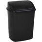 Vepa Bins - Vuilbak met swing deksel 15 l, zwart