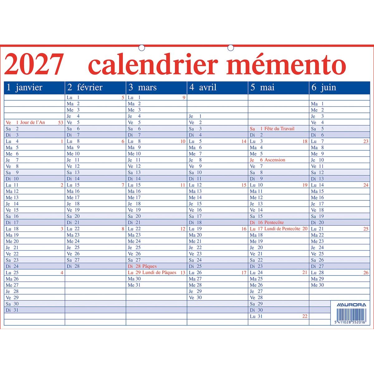 Aurora - Memento 20 French, 2026