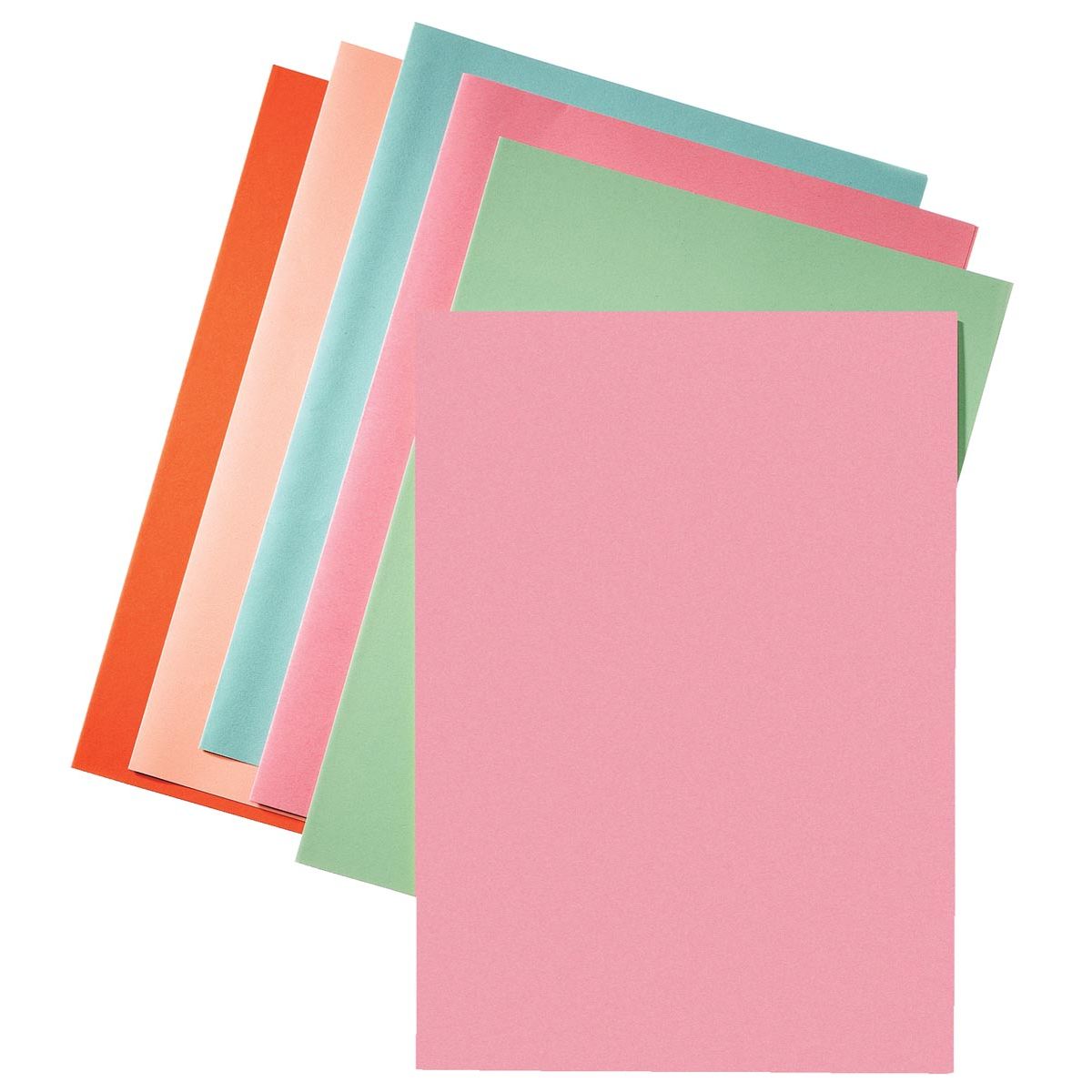 Esselte - dossiermap roze, papier van 80 g/m², pak van 250 stuks