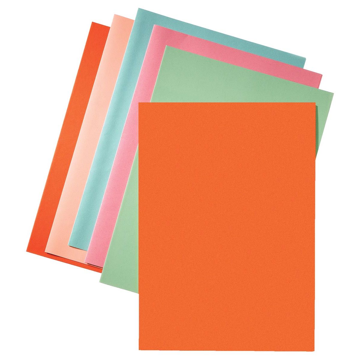 Esselte - dossiermap oranje, papier van 80 g/m², pak van 250 stuks
