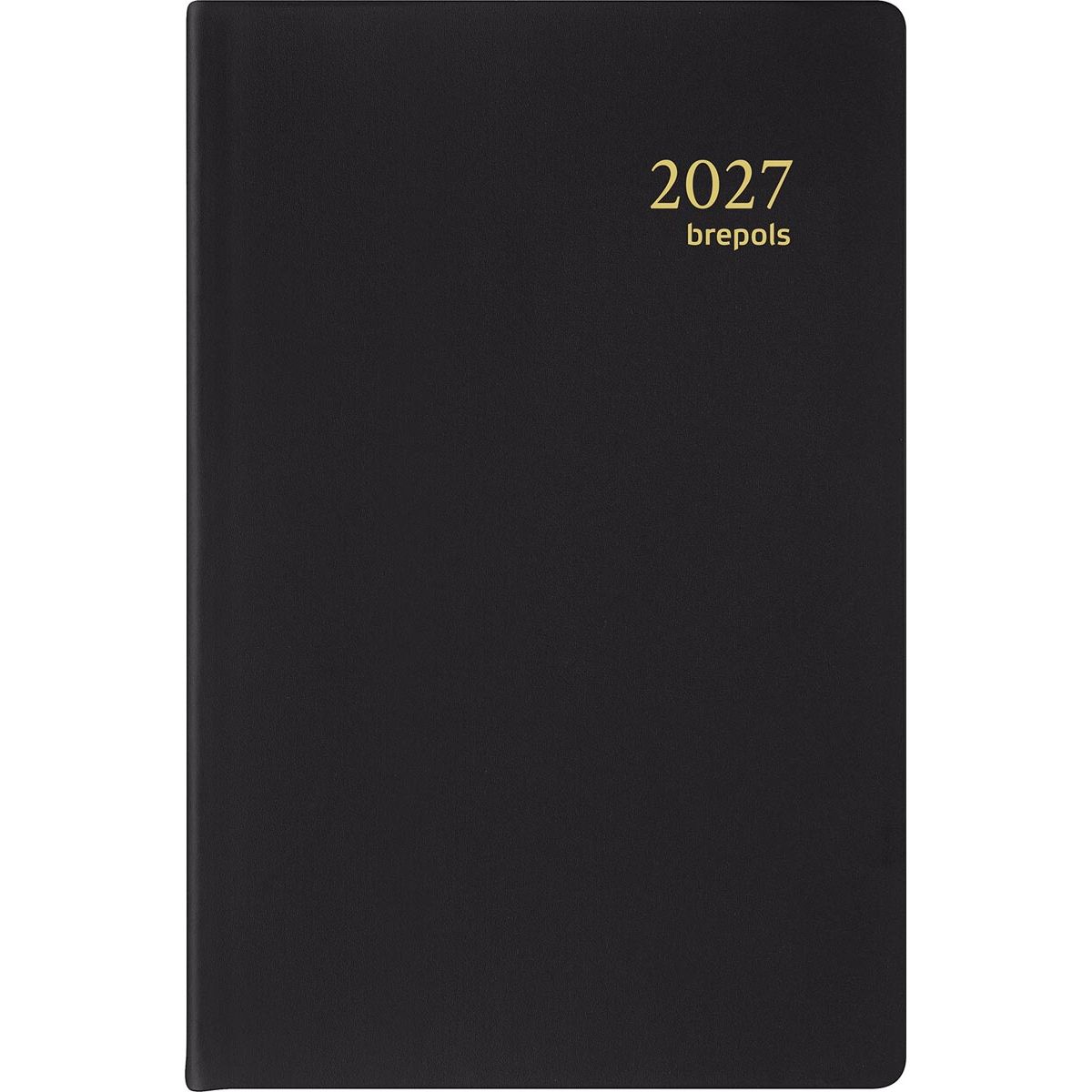 Brepols - agenda Delta Seta 6 idiomas, negra, 2026