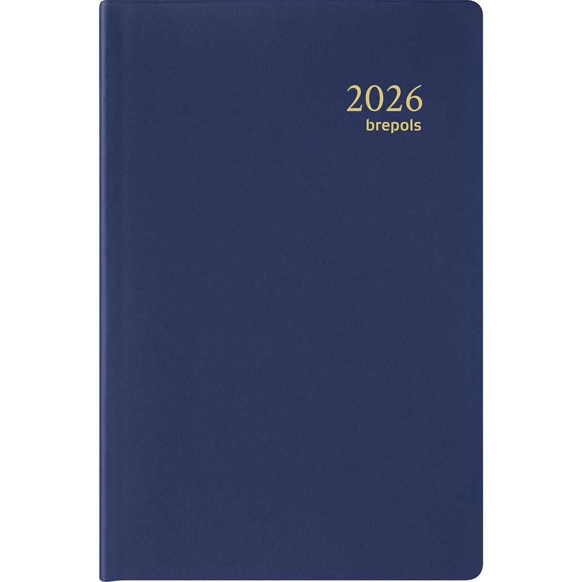 Brepols - agenda Delta Seta 6 languages, blue, 2026