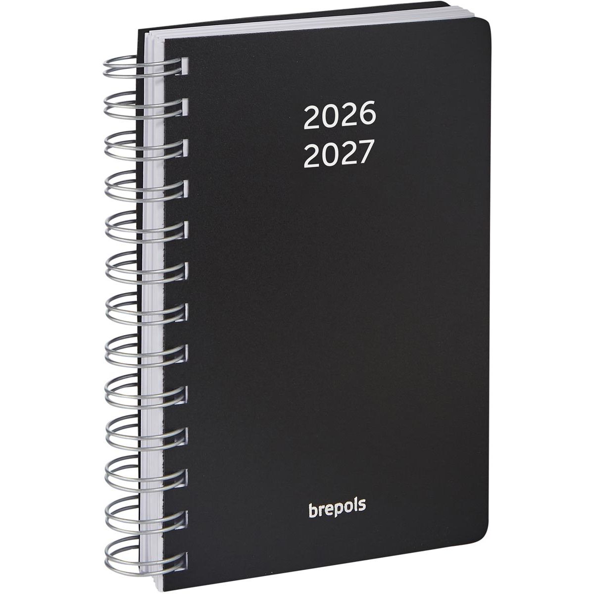 Brepols - Agenda scolastica Brepols Wire-O, nera, 2024-2025