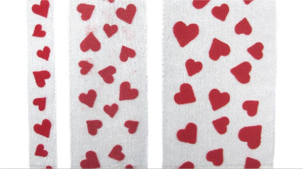 Valentine's ribbon Lovable 15m x 38mm